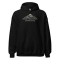 Jungfrau Höhenlinien Hoodie – Schwarz