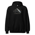 Piz Bernina Höhenlinien Hoodie – Schwarz