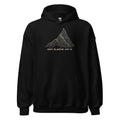Dent Blanche Höhenlinien Hoodie – Schwarz
