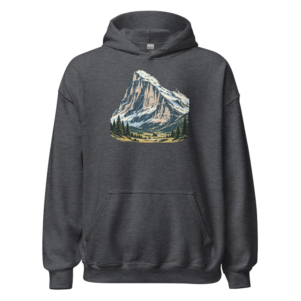 Eiger Grindelwald Hoodie – Dunkelgrau meliert