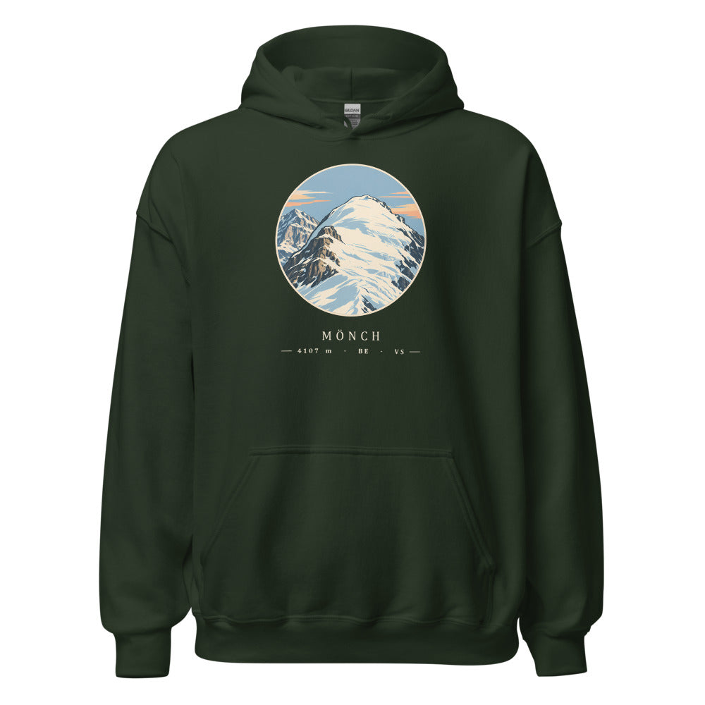 Mönch Nollen Hoodie – Waldgrün