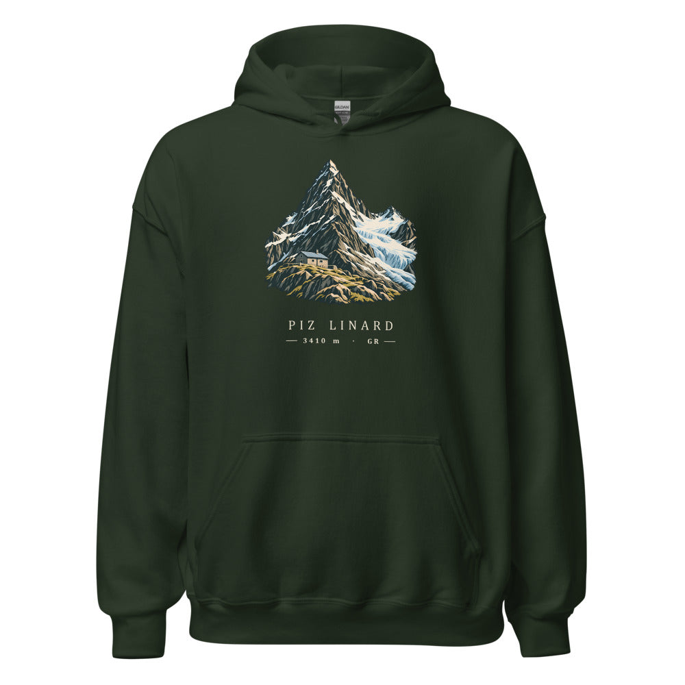 Piz Linard Silvretta Hoodie – Waldgrün