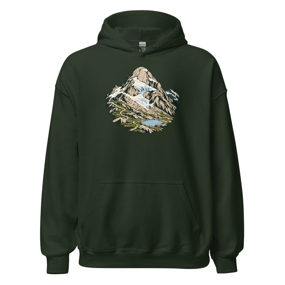 Pizzo Rotondo Gotthard Hoodie – Waldgrün