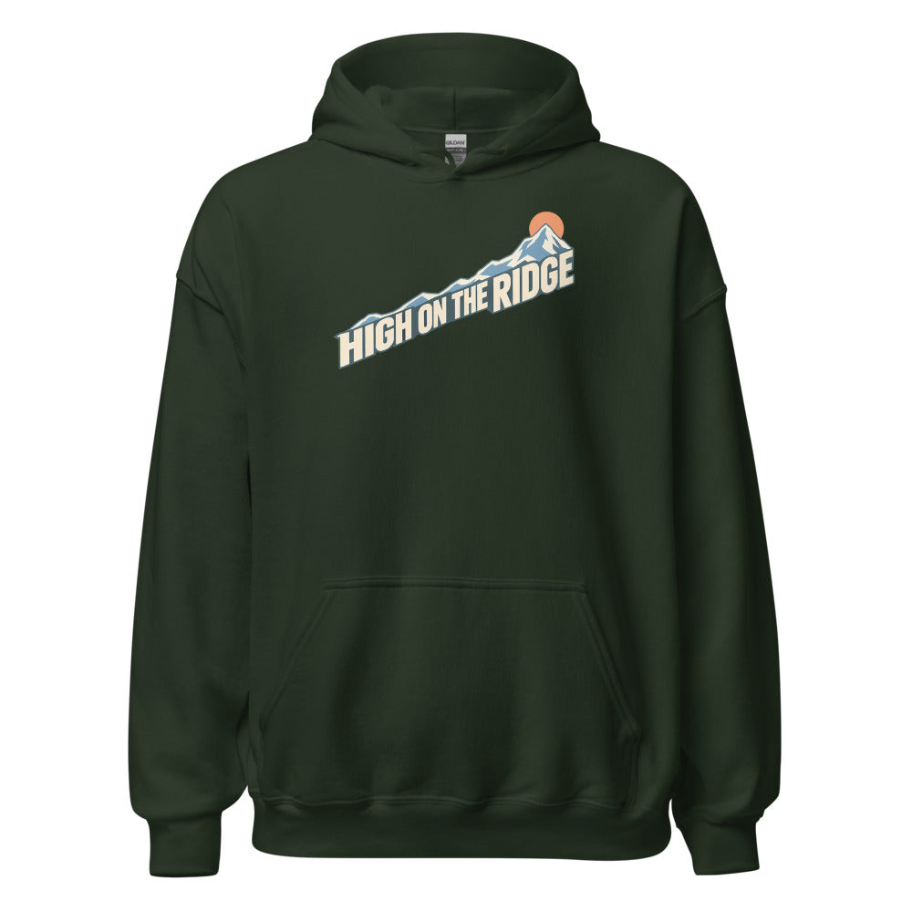 High on the Ridge Hoodie – Waldgrün