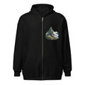 Piz Linard Silvretta Zip-Hoodie – Schwarz