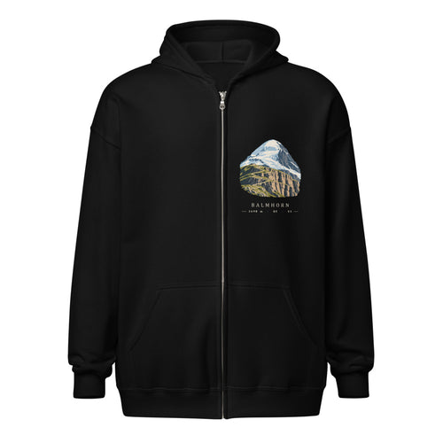 Balmhorn Gemmi Zip-Hoodie – Schwarz