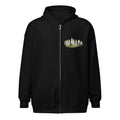Kreuzberge Alpstein Zip-Hoodie – Schwarz