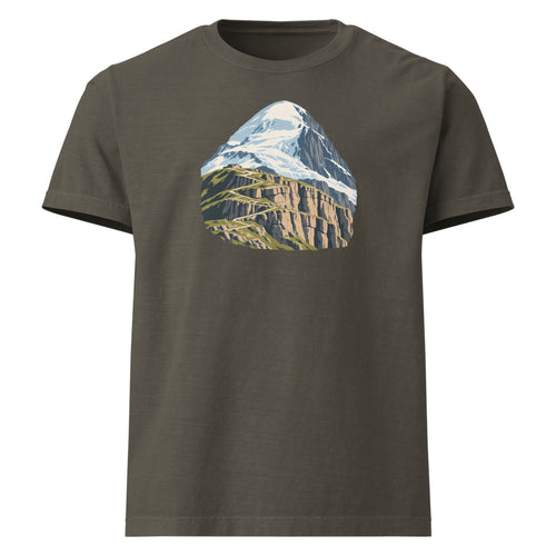 Balmhorn Gemmi Heavyweight-T-Shirt – Anthrazit gewaschen