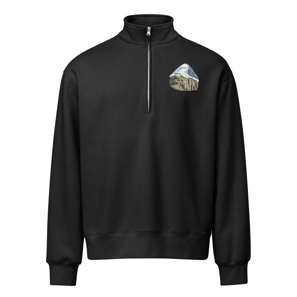 Balmhorn Gemmi Half-Zip-Pullover – Schwarz