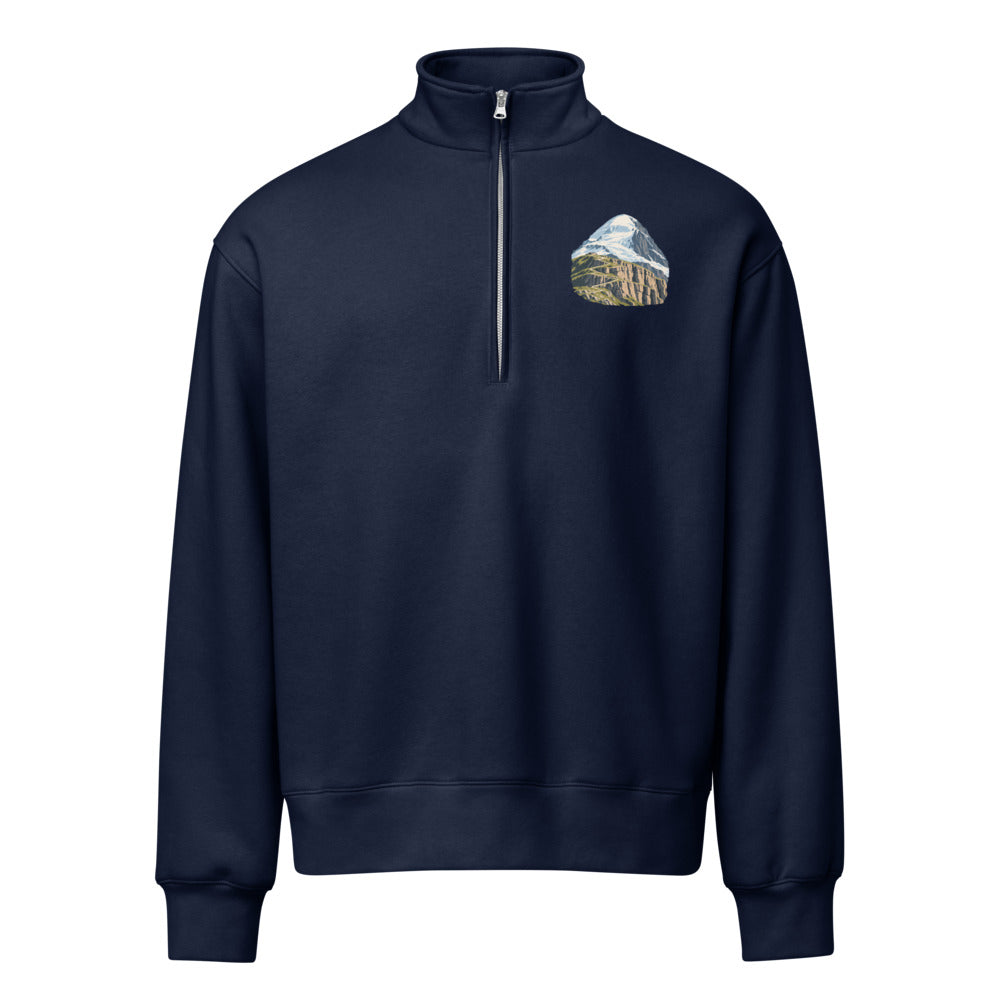 Balmhorn Gemmi Half-Zip-Pullover – Marineblau