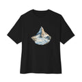 Matterhorn Gornergrat Boxy Tee – Schwarz
