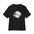 Klein Titlis Felsnase Boxy Tee – Schwarz