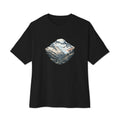 Monte Leone Simplon Boxy Tee – Schwarz