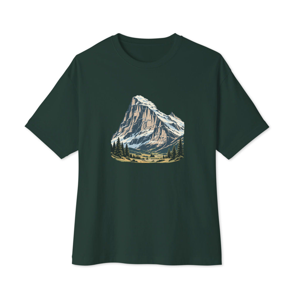 Eiger Grindelwald Boxy Tee – Waldgrün
