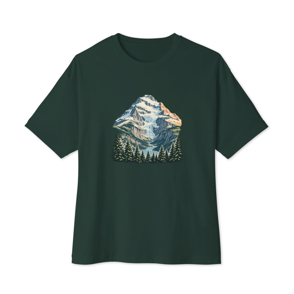 Doldenhorn Kandersteg Boxy Tee – Waldgrün