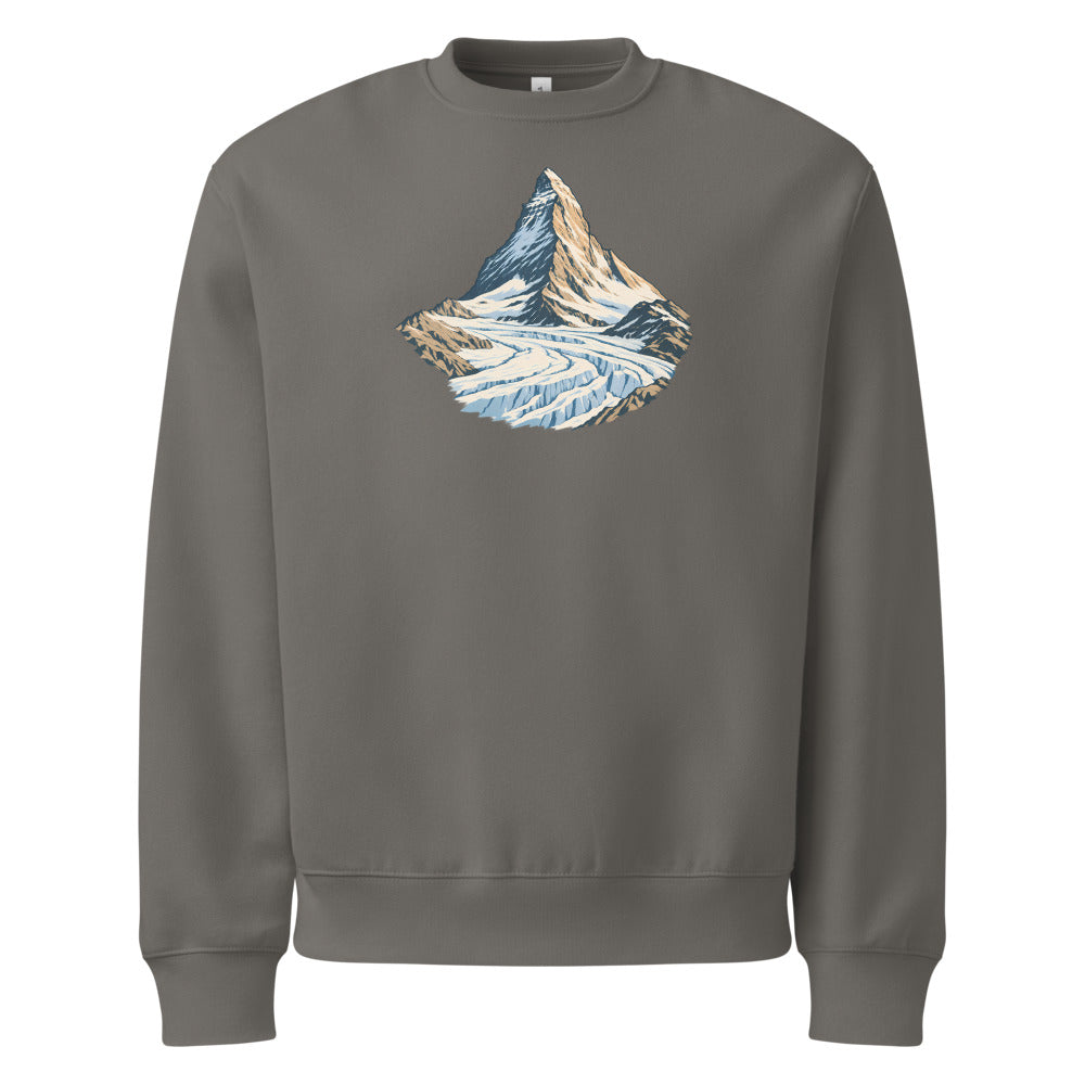 Matterhorn Gornergrat Heavyweight Sweatshirt – Asphalt