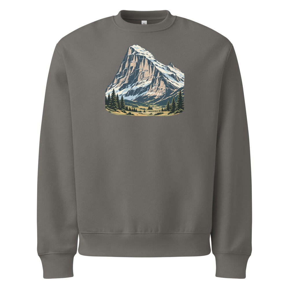 Eiger Grindelwald Heavyweight Sweatshirt – Asphalt