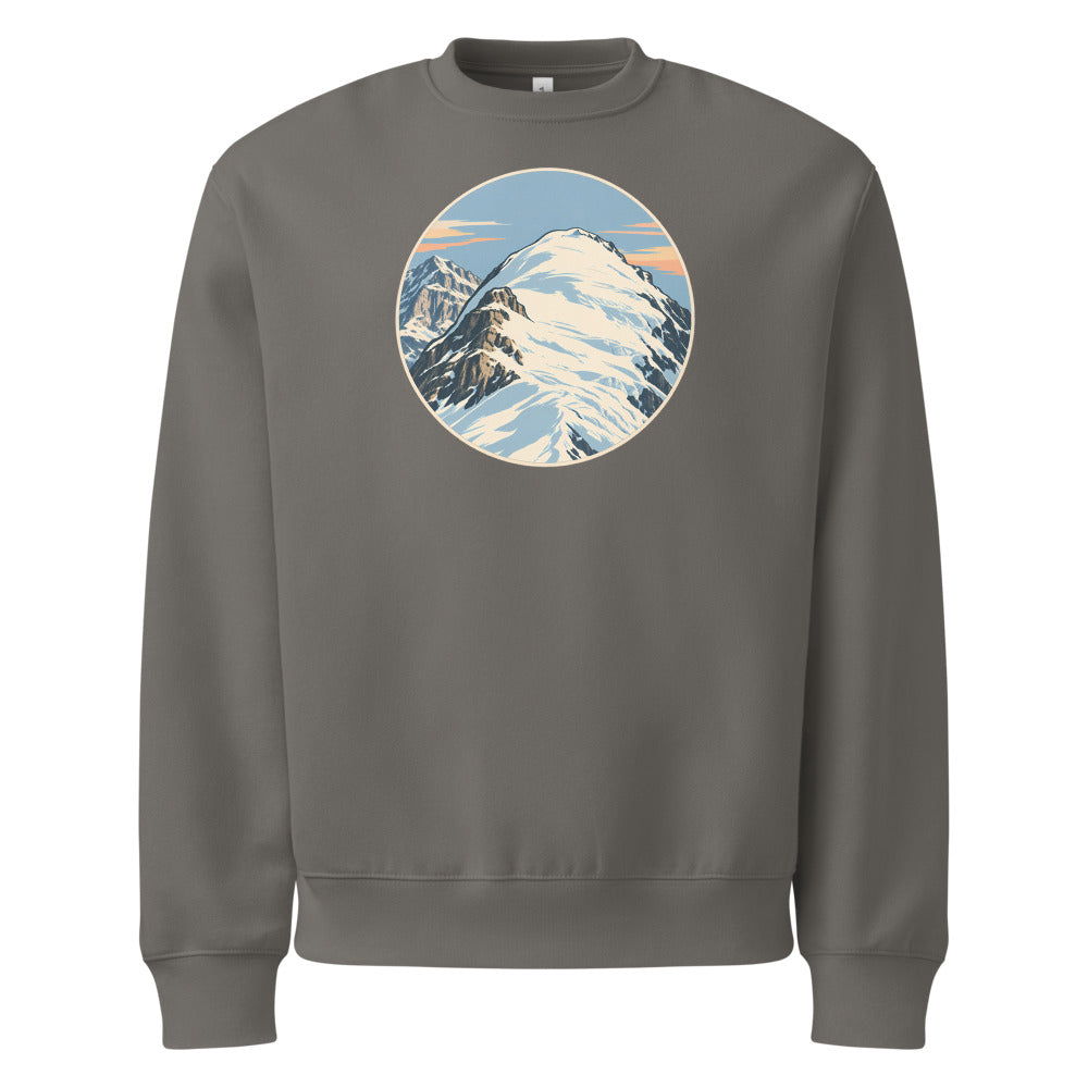 Mönch Nollen Heavyweight Sweatshirt – Asphalt