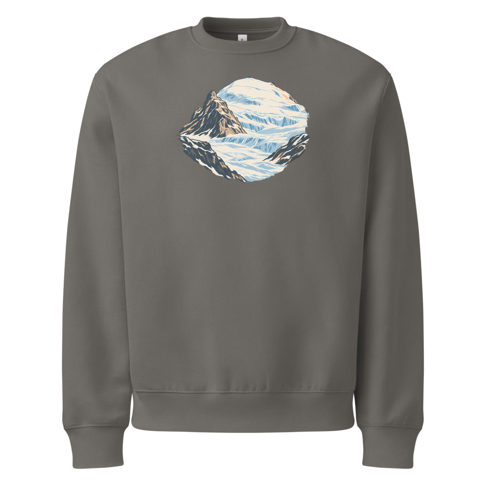 Klein Titlis Felsnase Heavyweight Sweatshirt – Asphalt