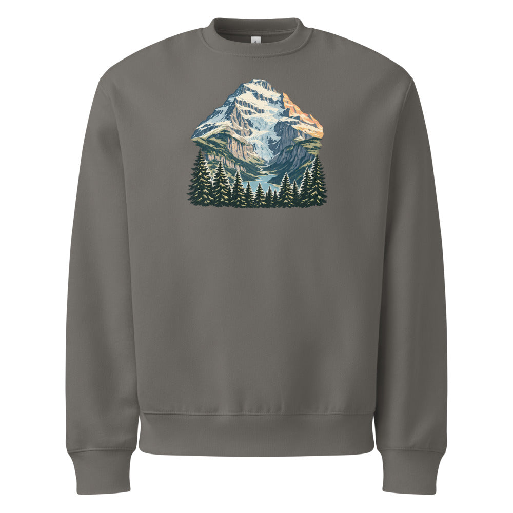 Doldenhorn Kandersteg Heavyweight Sweatshirt – Asphalt