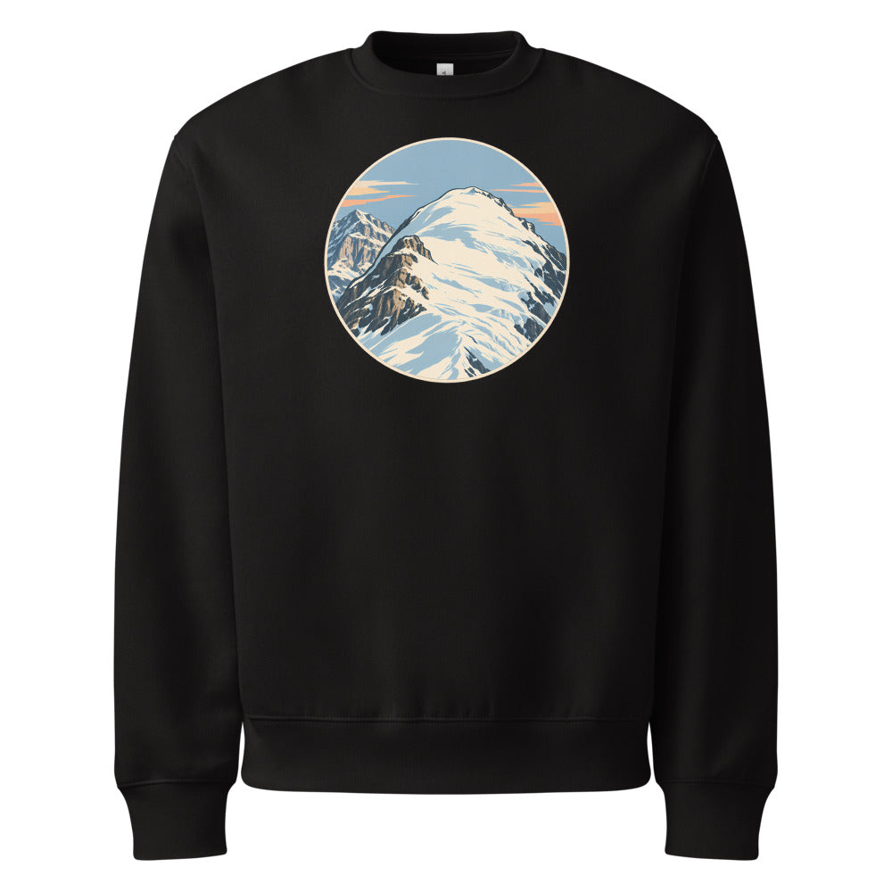 Mönch Nollen Heavyweight Sweatshirt – Schwarz