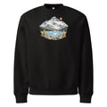Piz Corvatsch Engadin Heavyweight Sweatshirt – Schwarz