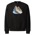 Tschingelhörner Martinsloch Heavyweight Sweatshirt – Schwarz