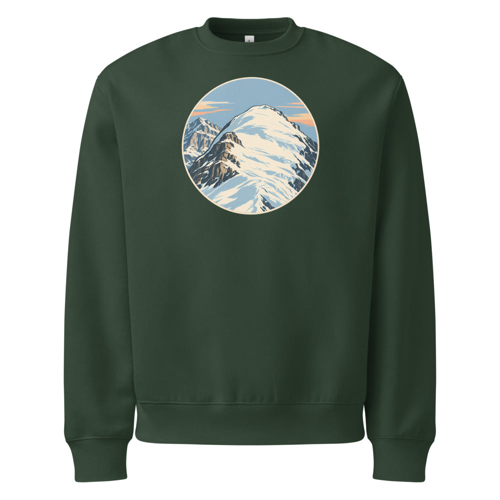 Mönch Nollen Heavyweight Sweatshirt – Waldgrün