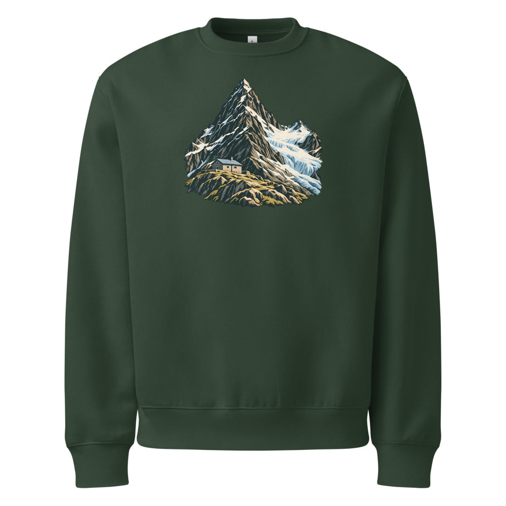 Piz Linard Silvretta Heavyweight Sweatshirt – Waldgrün
