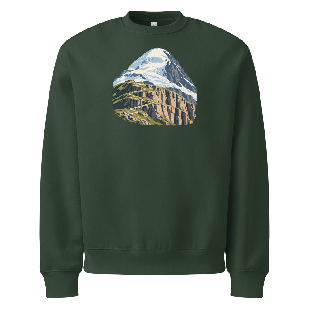 Balmhorn Gemmi Heavyweight Sweatshirt – Waldgrün