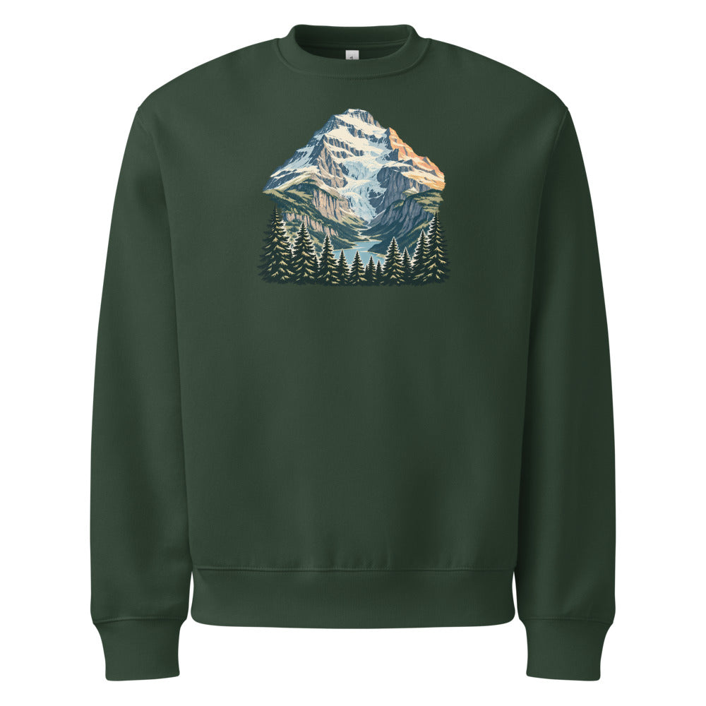 Doldenhorn Kandersteg Heavyweight Sweatshirt – Waldgrün