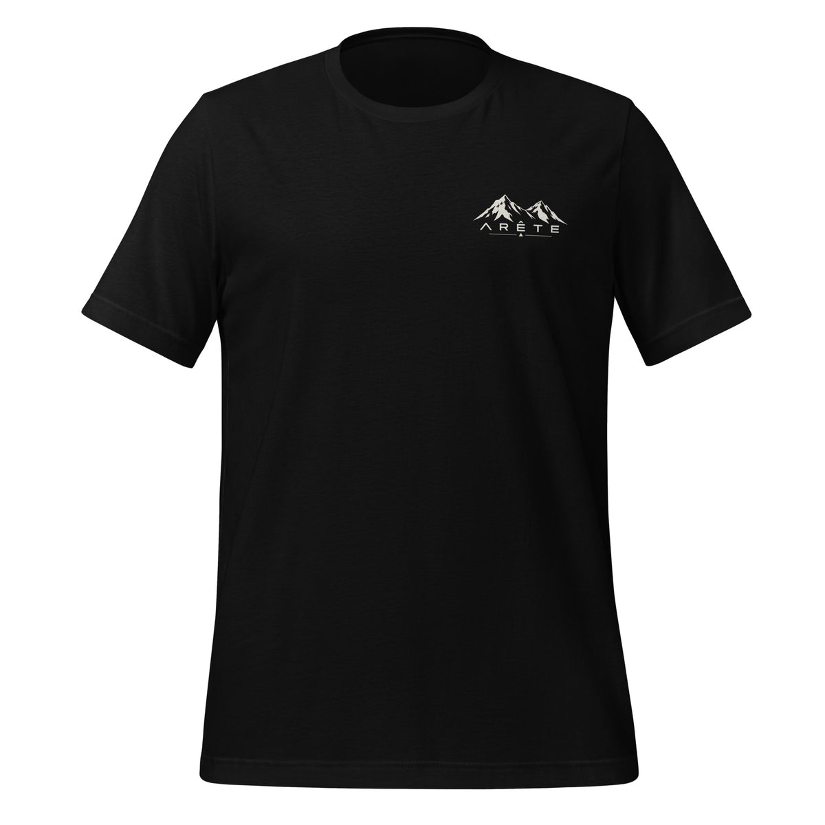 ARÊTE Basislager T-Shirt, Schwarz