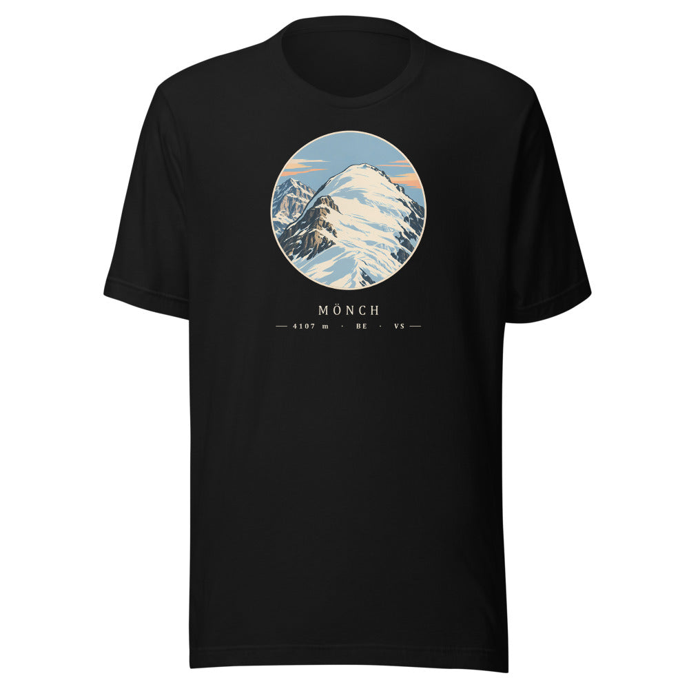 Mönch Nollen T-Shirt – Schwarz