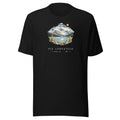 Piz Corvatsch Engadin T-Shirt – Schwarz