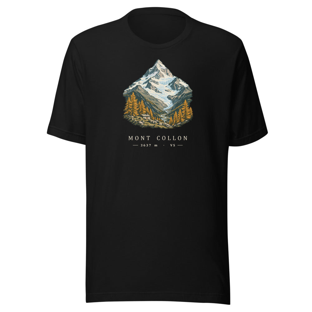 Mont Collon Arolla T-Shirt – Schwarz