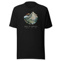 Dent de Morcles Waadt T-Shirt – Schwarz