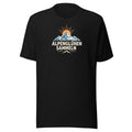 Alpenglühen sammeln T-Shirt – Schwarz