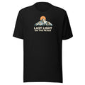 Last Light on the Peaks T-Shirt – Schwarz