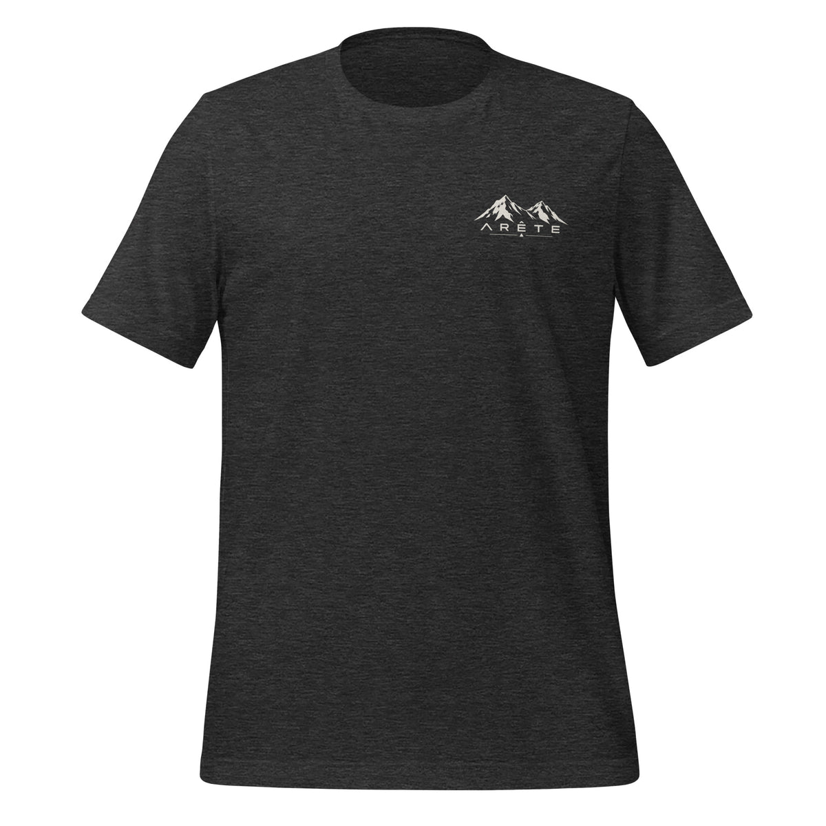 ARÊTE Basislager T-Shirt, Dunkelgrau meliert