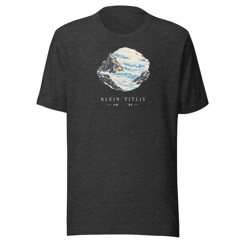 Klein Titlis Felsnase T-Shirt – Dunkelgrau meliert