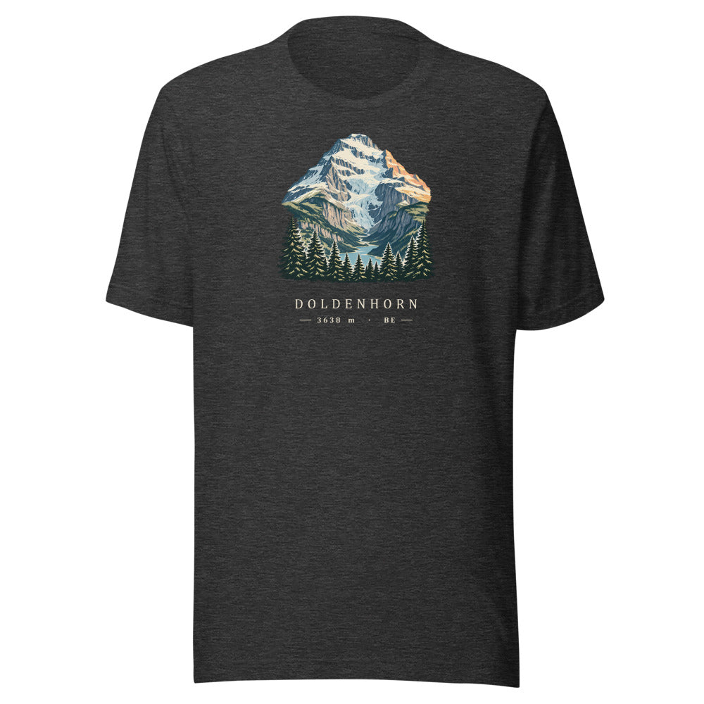 Doldenhorn Kandersteg T-Shirt – Dunkelgrau meliert