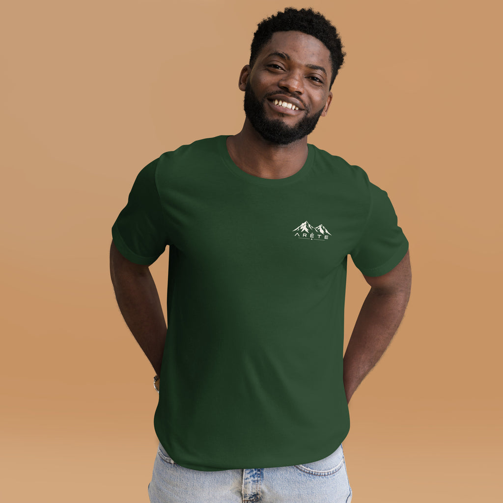 ARÊTE Basislager T-Shirt, Waldgrün