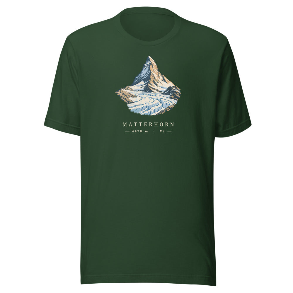 Matterhorn Gornergrat T-Shirt – Waldgrün