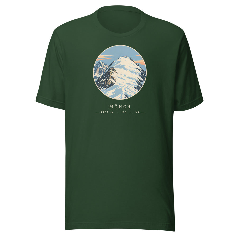 Mönch Nollen T-Shirt – Waldgrün