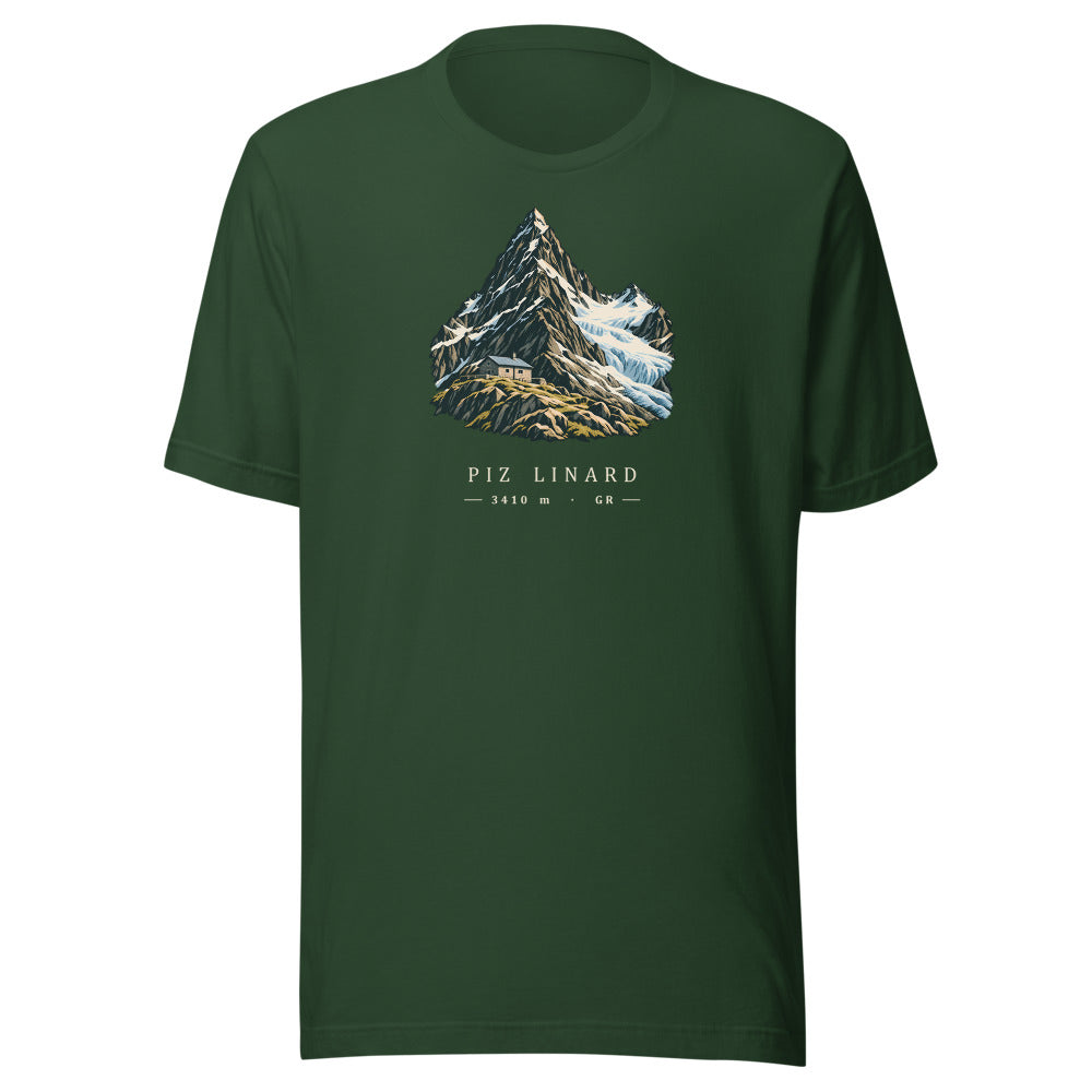 Piz Linard Silvretta T-Shirt – Waldgrün