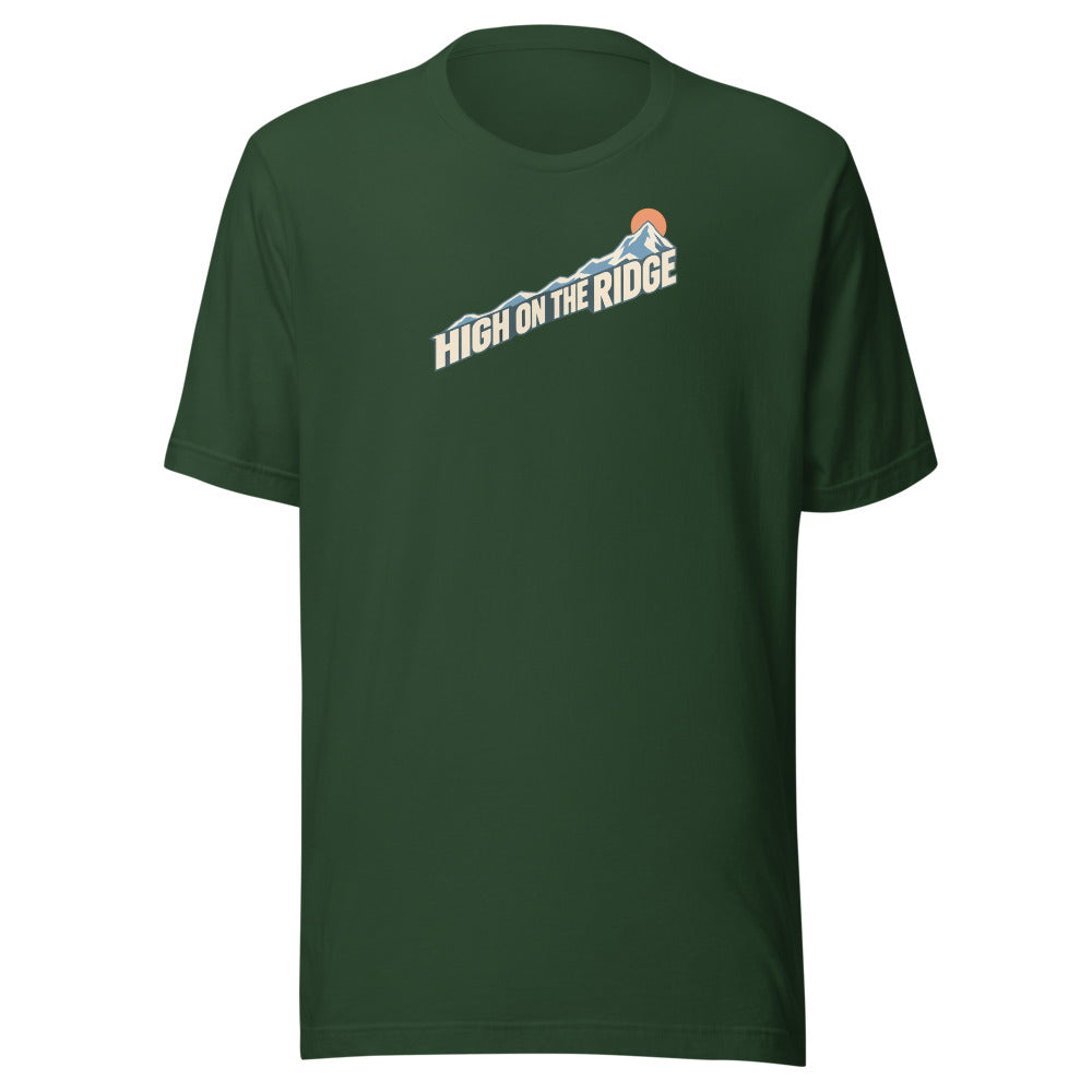 High on the Ridge T-Shirt – Waldgrün