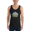 Säntis Appenzeller Hügel Tanktop – Schwarz