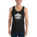 Piz Corvatsch Engadin Tanktop – Schwarz