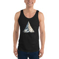 Obergabelhorn Pyramide Tanktop – Schwarz