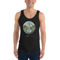 Pizol Bergseen Tanktop – Schwarz